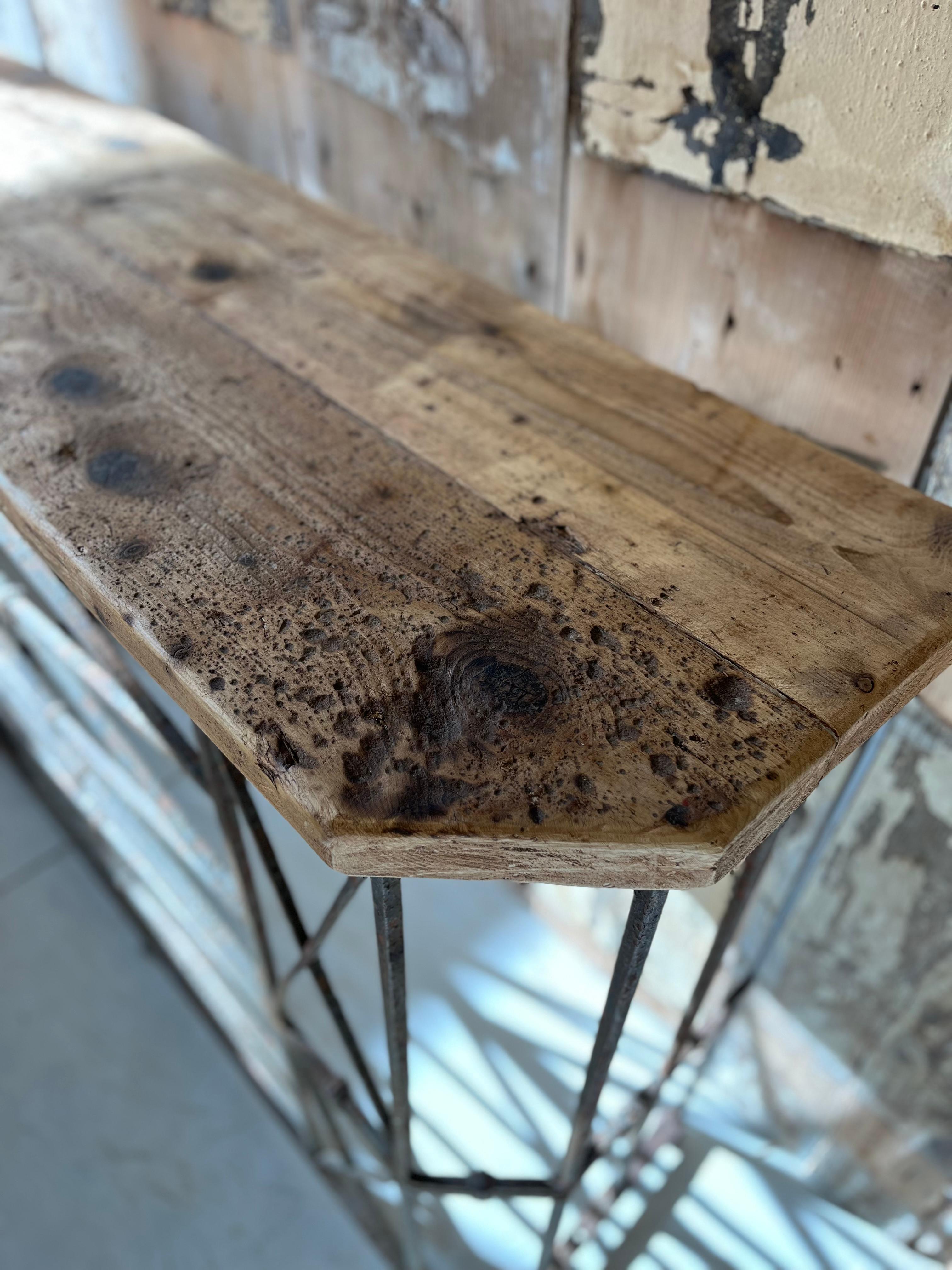 20thC Italian iron console For Sale 1