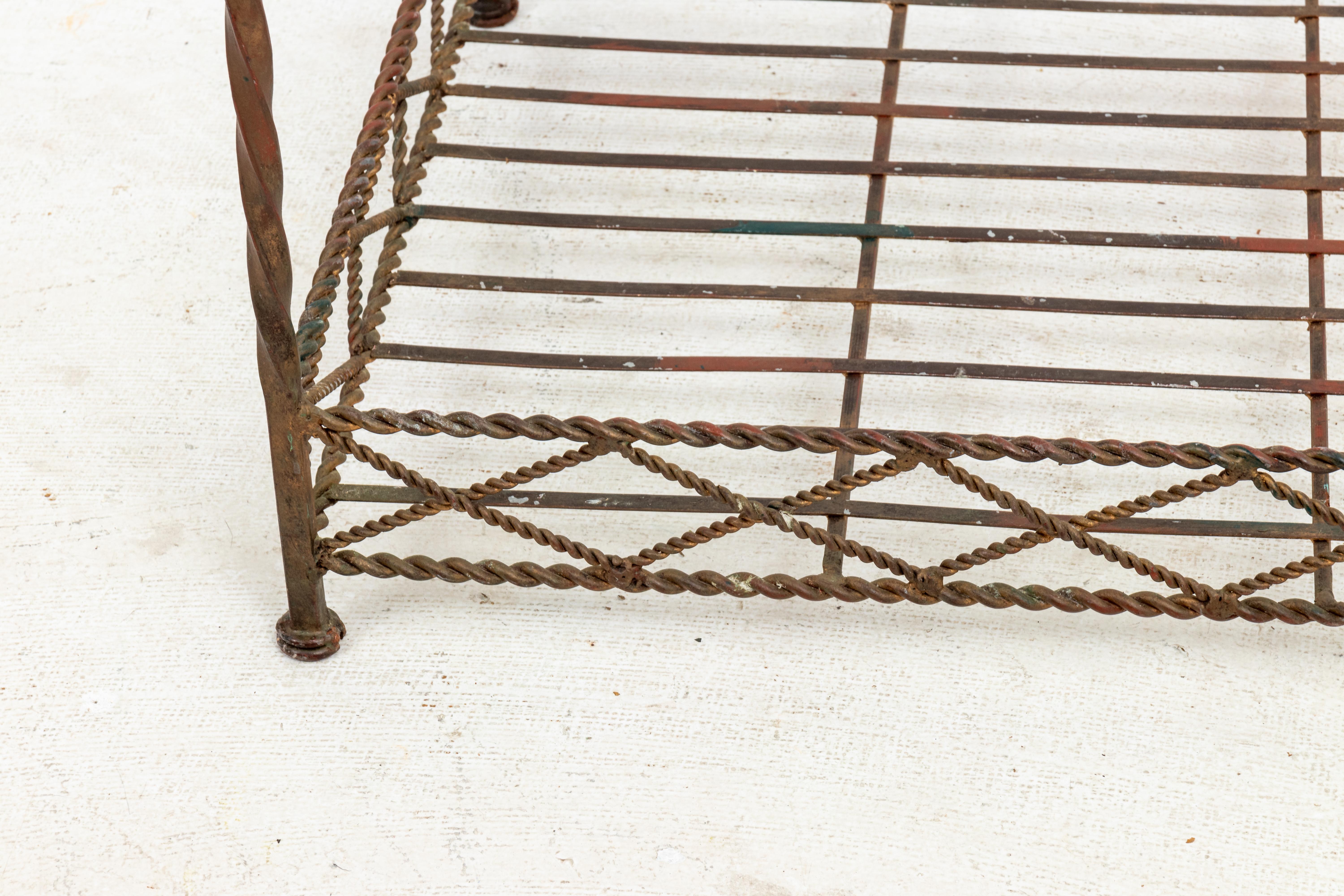 wrought iron dog beds
