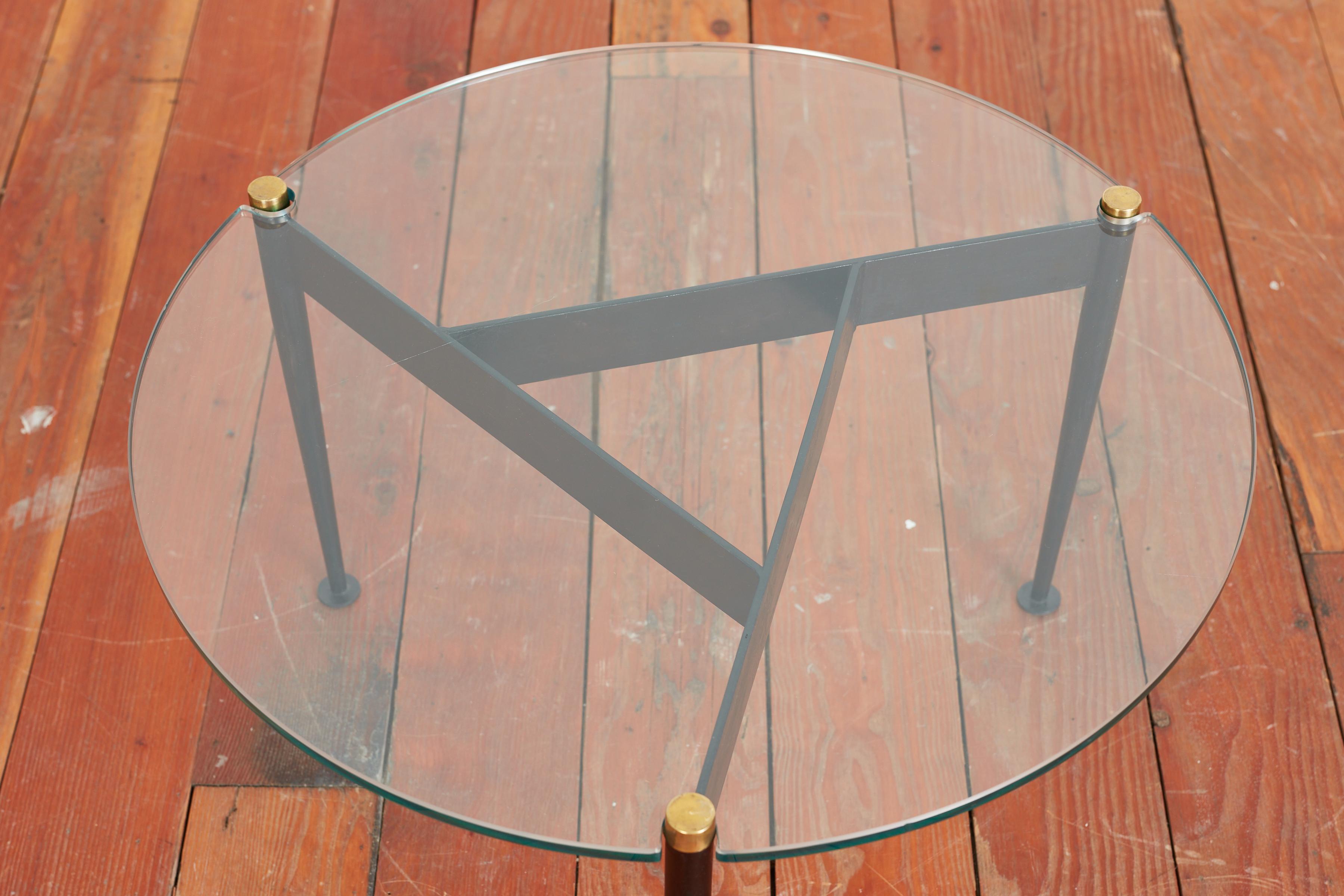 Mid-20th Century Italian Iron Side Table