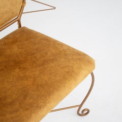 Italian Iron Sunburst Chair