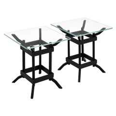 Italian Iron Vintage Side Tables