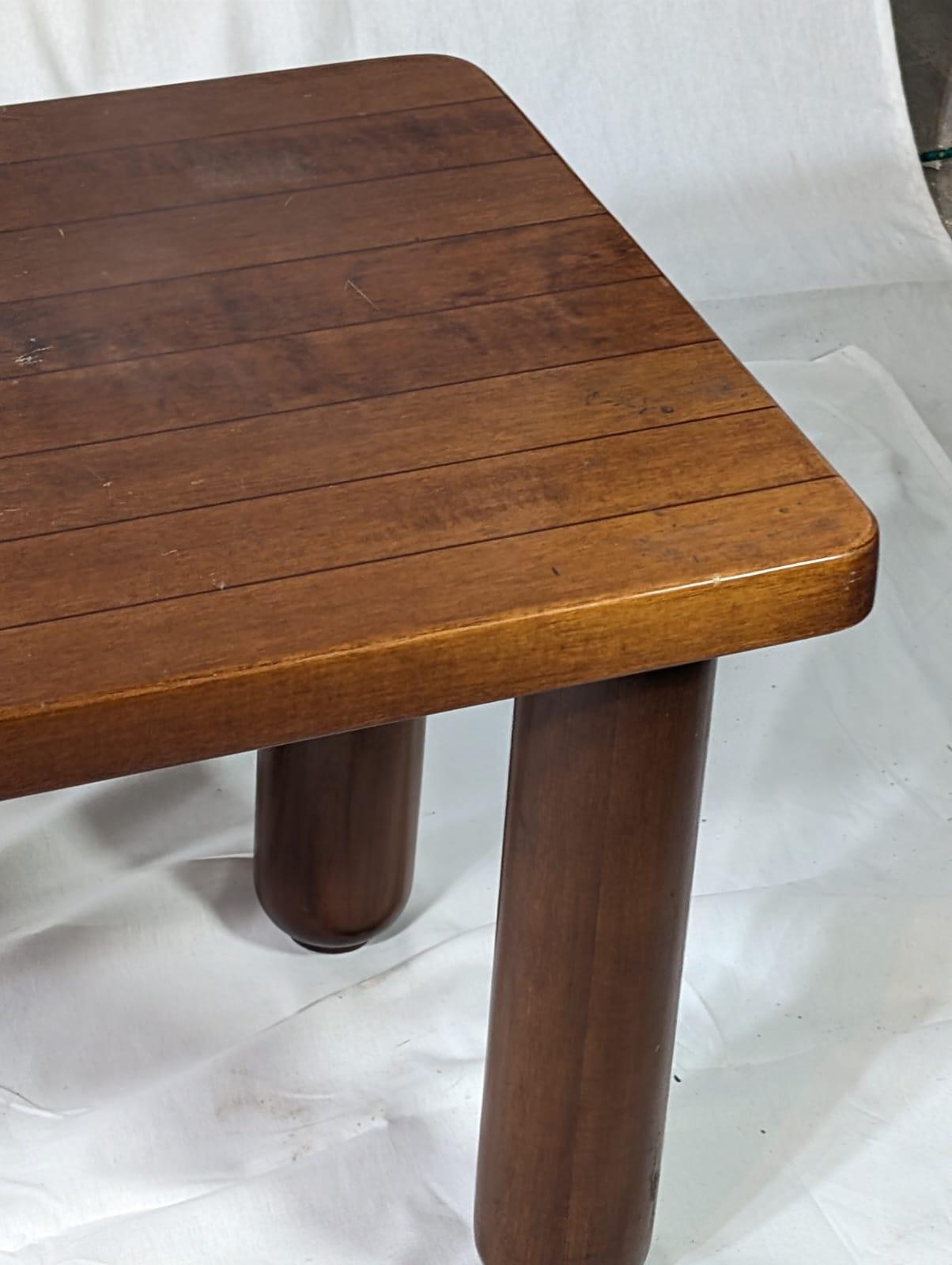 Introducing an exquisite Japandi bench from the 1960s, crafted with precision in Italy. Japandi style combines two fascinating worlds-Japan and Scandinavia. Simplicity, functionality and craftsmanship come together to create a unique design