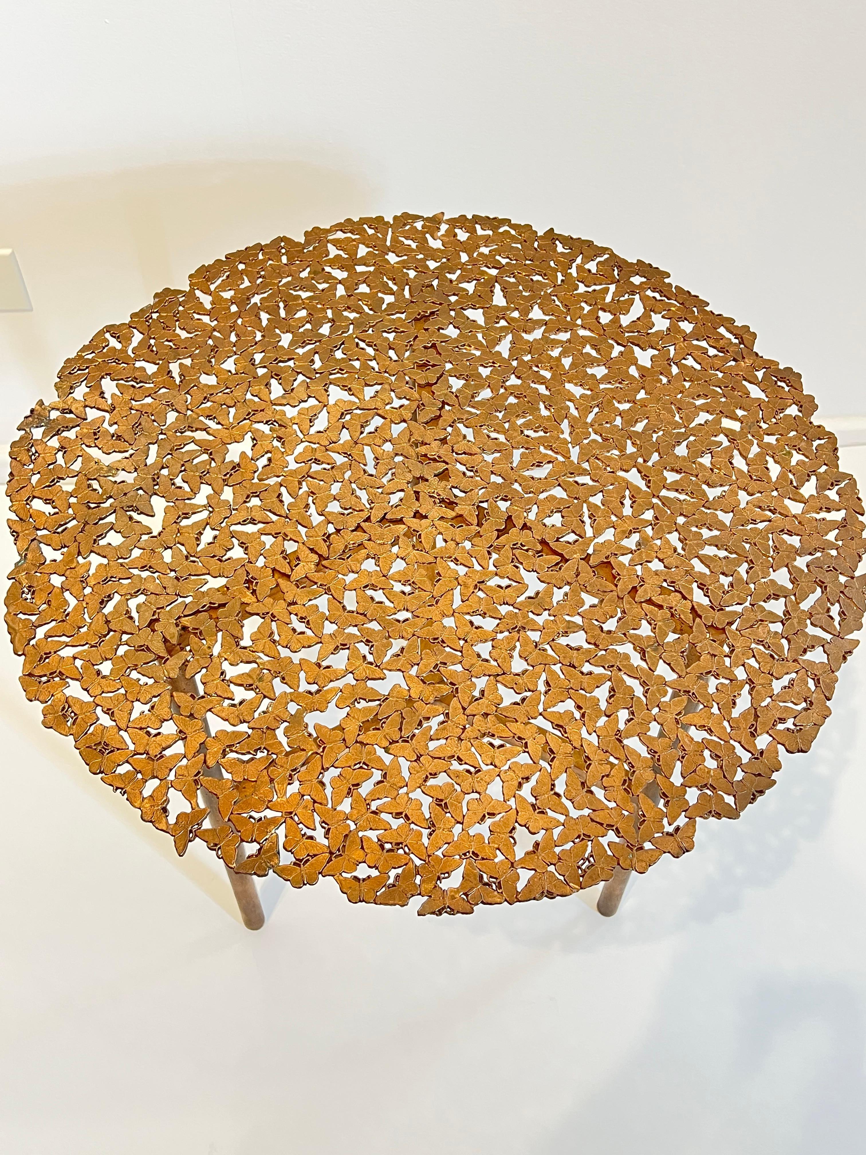 Moderne Italian Jean Bronze Table by Fred and Juul en vente