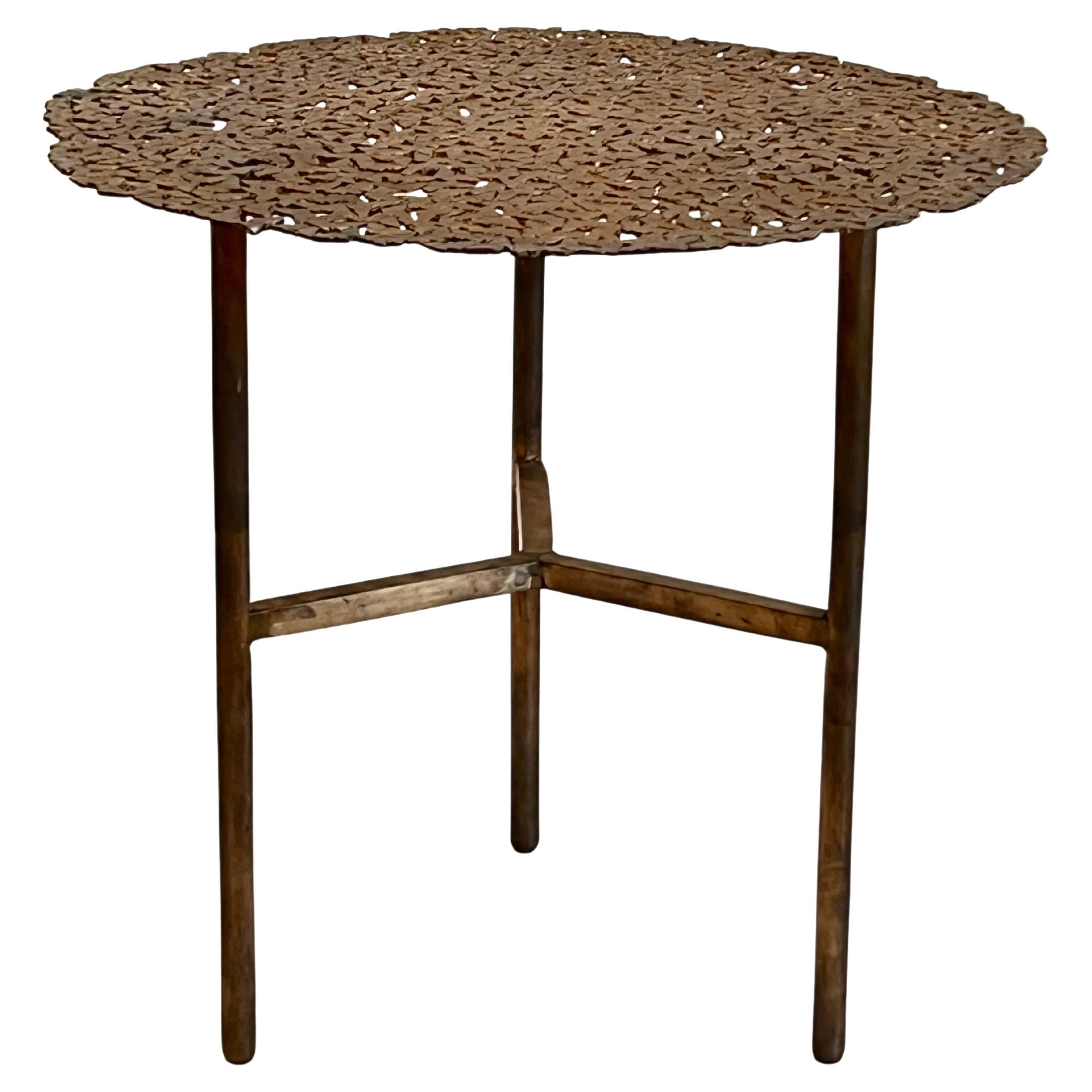 Italian Jean Bronze Table by Fred and Juul