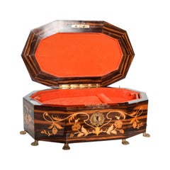 Italian Jewelry Decorative Wood Box