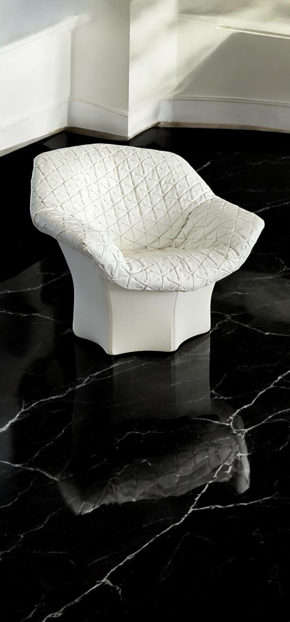 Italian Juliet Armchairs designed by Benjamin Hubert for Poltrona Frau, 2015 In Good Condition For Sale In Traversetolo, IT
