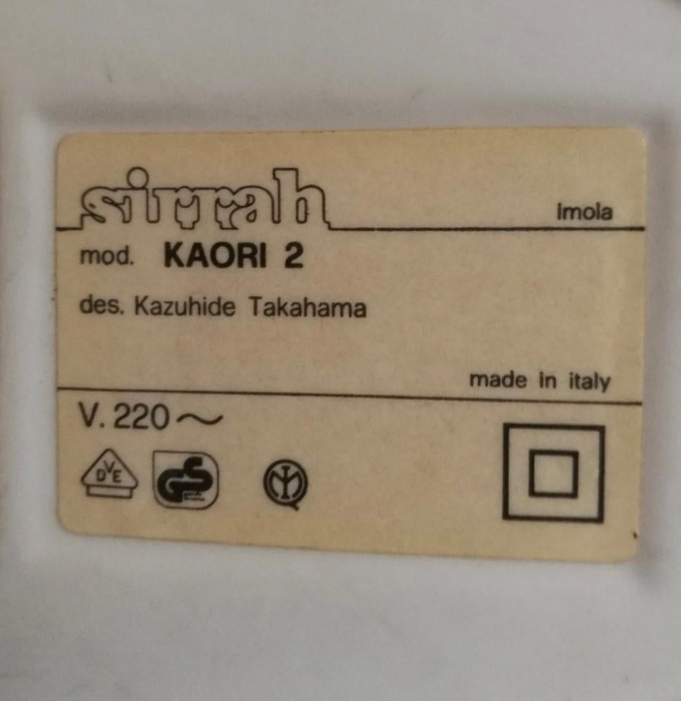 Lampe de bureau italienneKaori 2 par Kazuhide Takahama pour Sirrah, 1970 en vente 5
