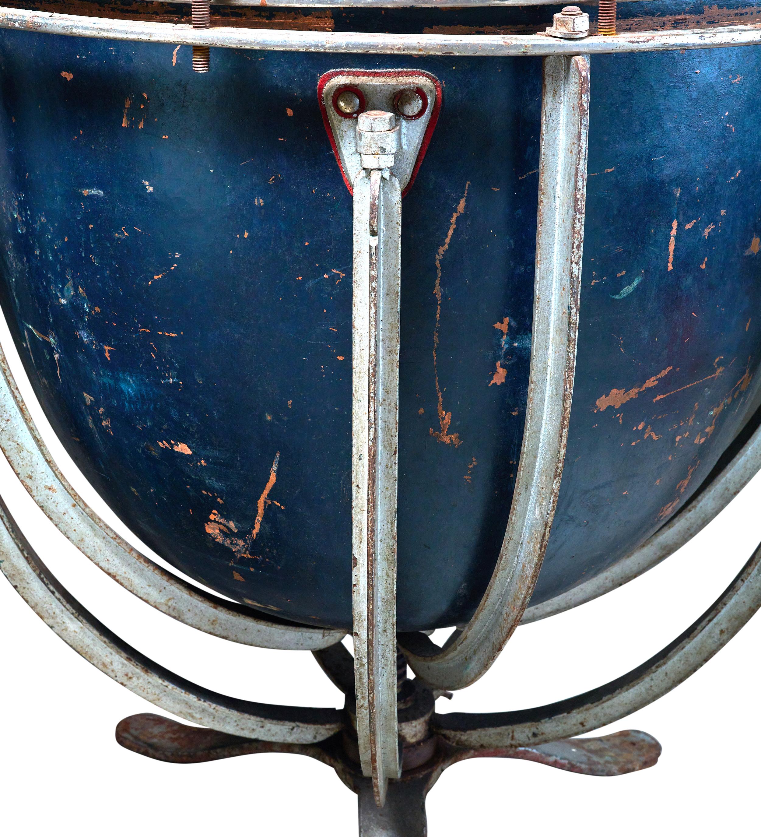 Kettle drum with cover. Would make a very cool table. 