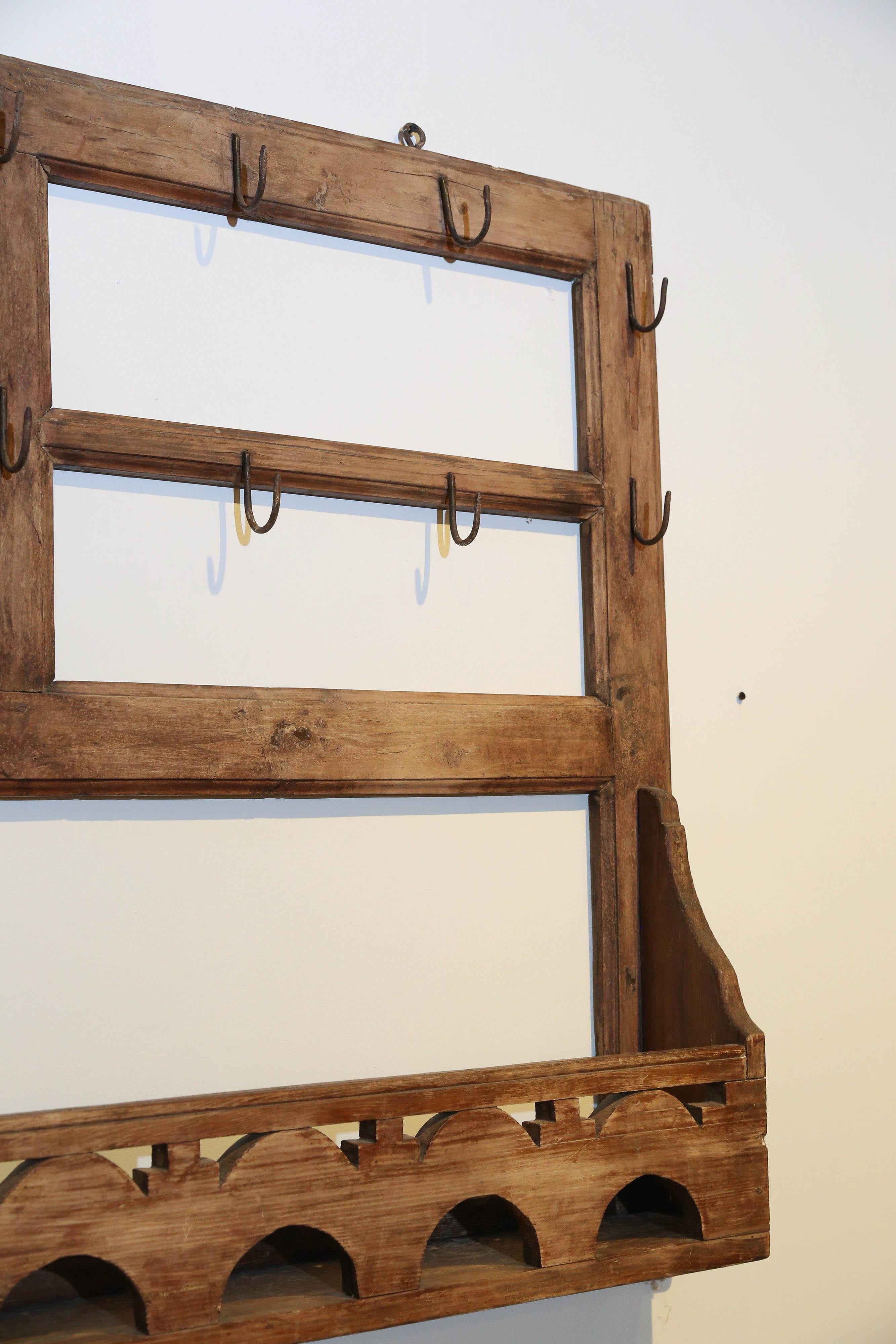 Italian Kitchen Hanging Rack 2