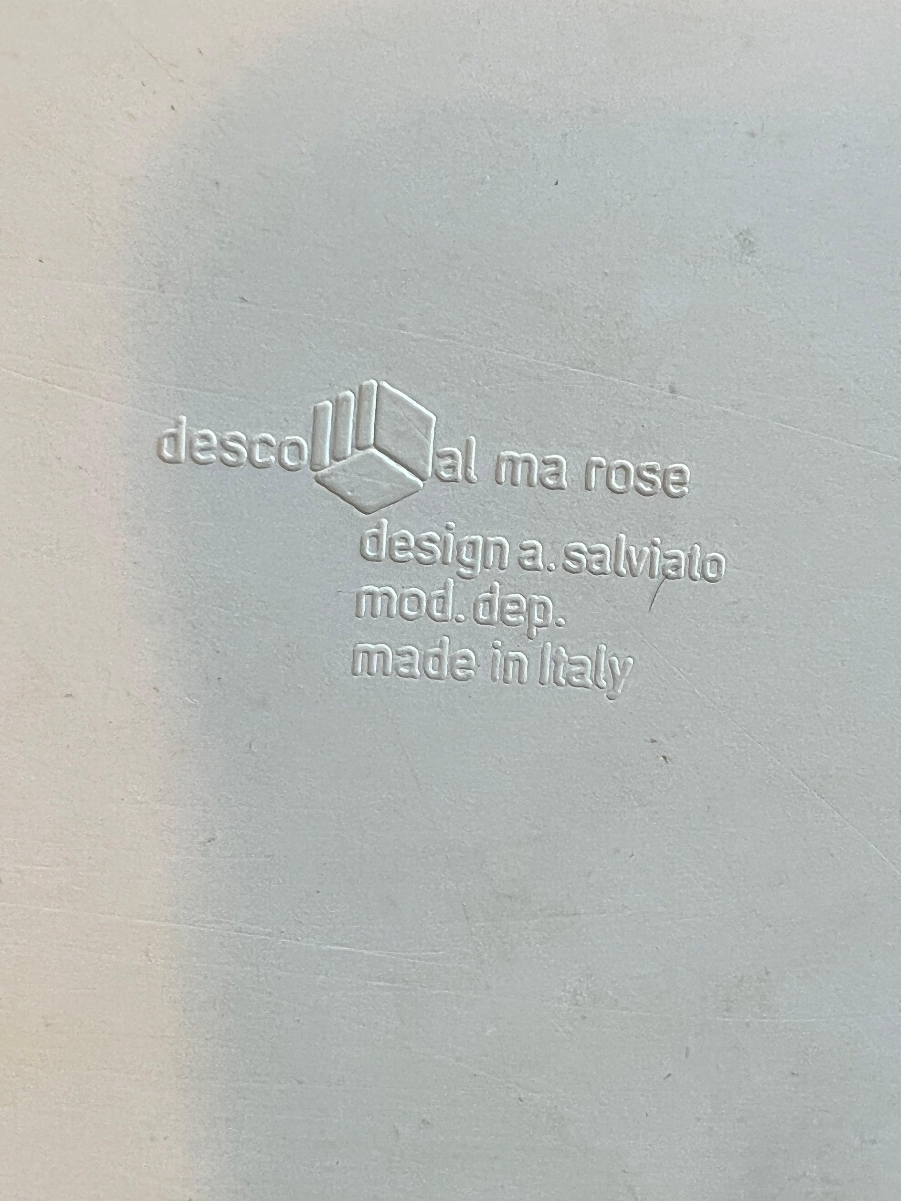 Italian Kitchen Set from Desco Al Ma Rose by A.Salviato For Sale 9