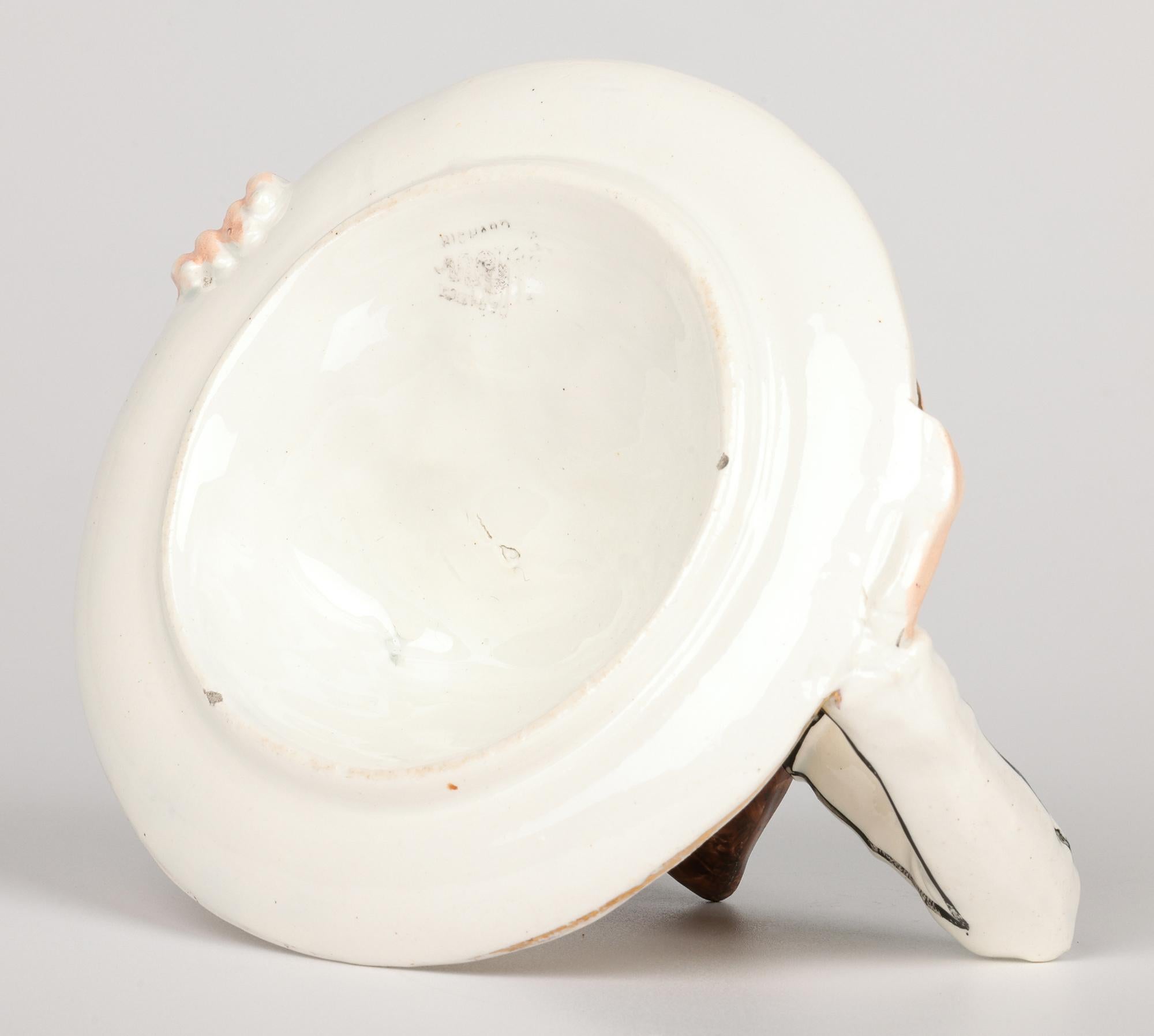 Bâton de chambre italien La Societa Ceramica Richard Ginori Rare Clown en vente 5