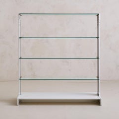 Italian Lacquered Wood Corinthian Column Étagère by Fornasetti, 1996