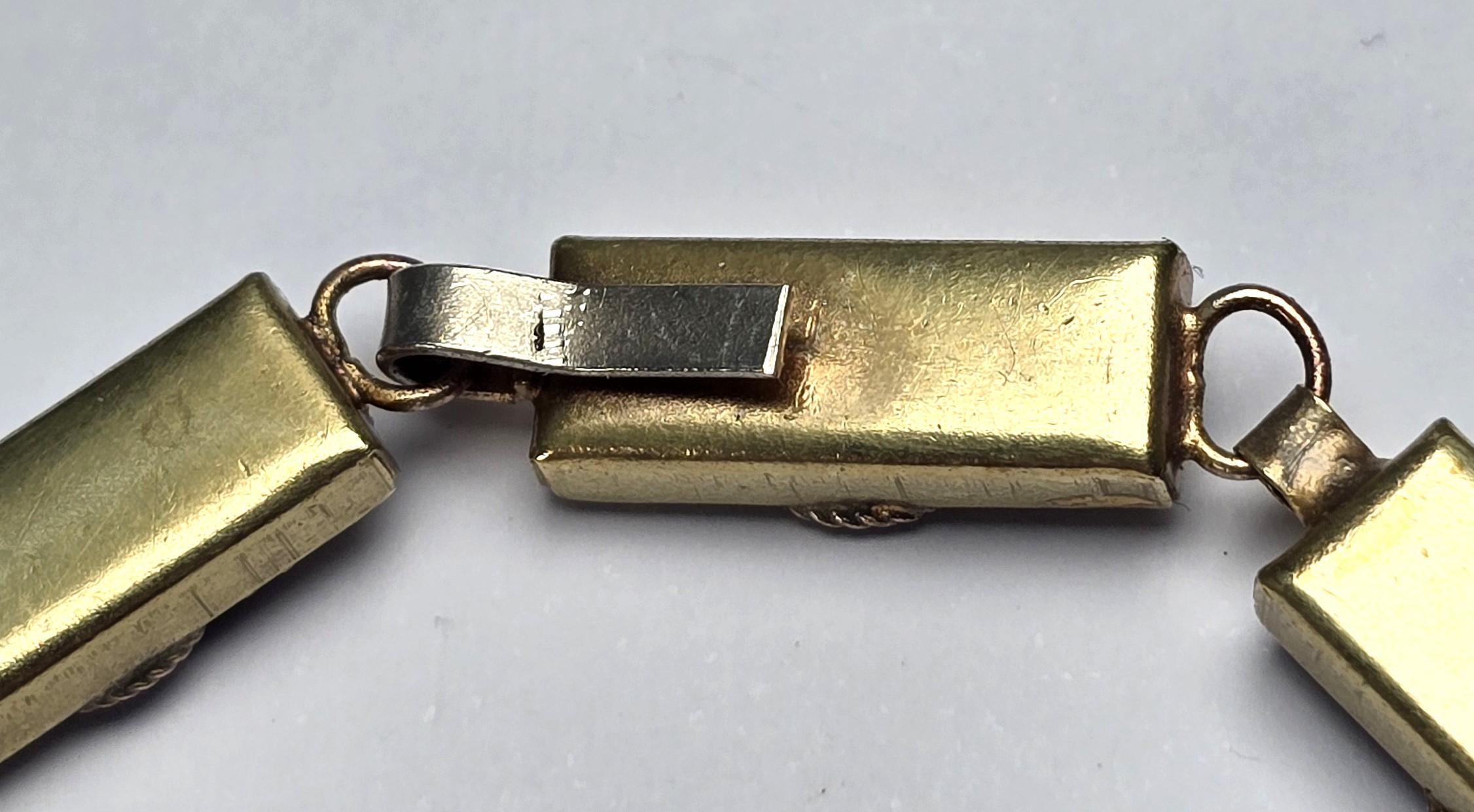 Bracelet en micro-mosaïque pour dames italiennes, vers 1920 en vente 1