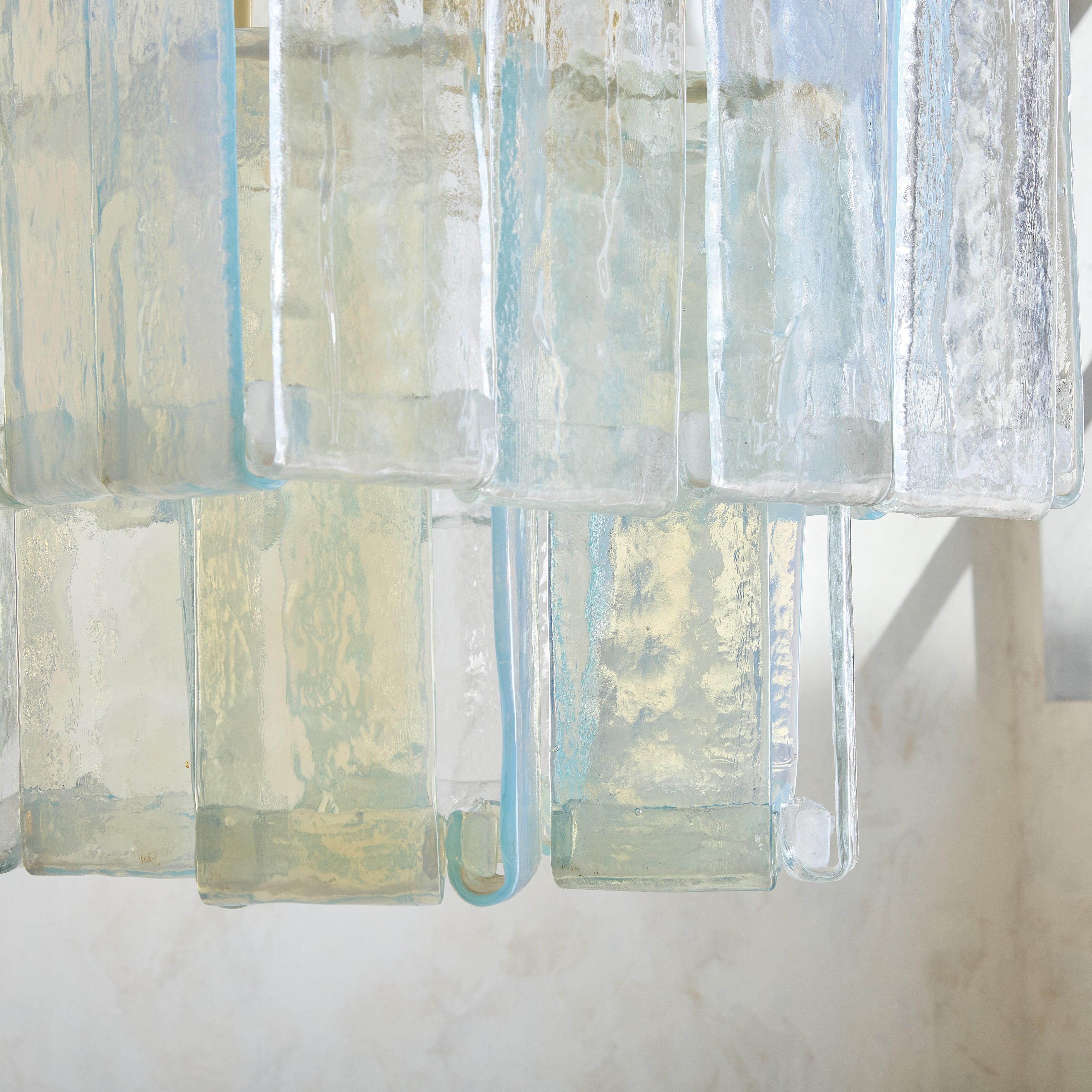 Italian 'Laguna' Murano Glass Chandelier by Renato Toso for Fratelli Toso, 1960s 5