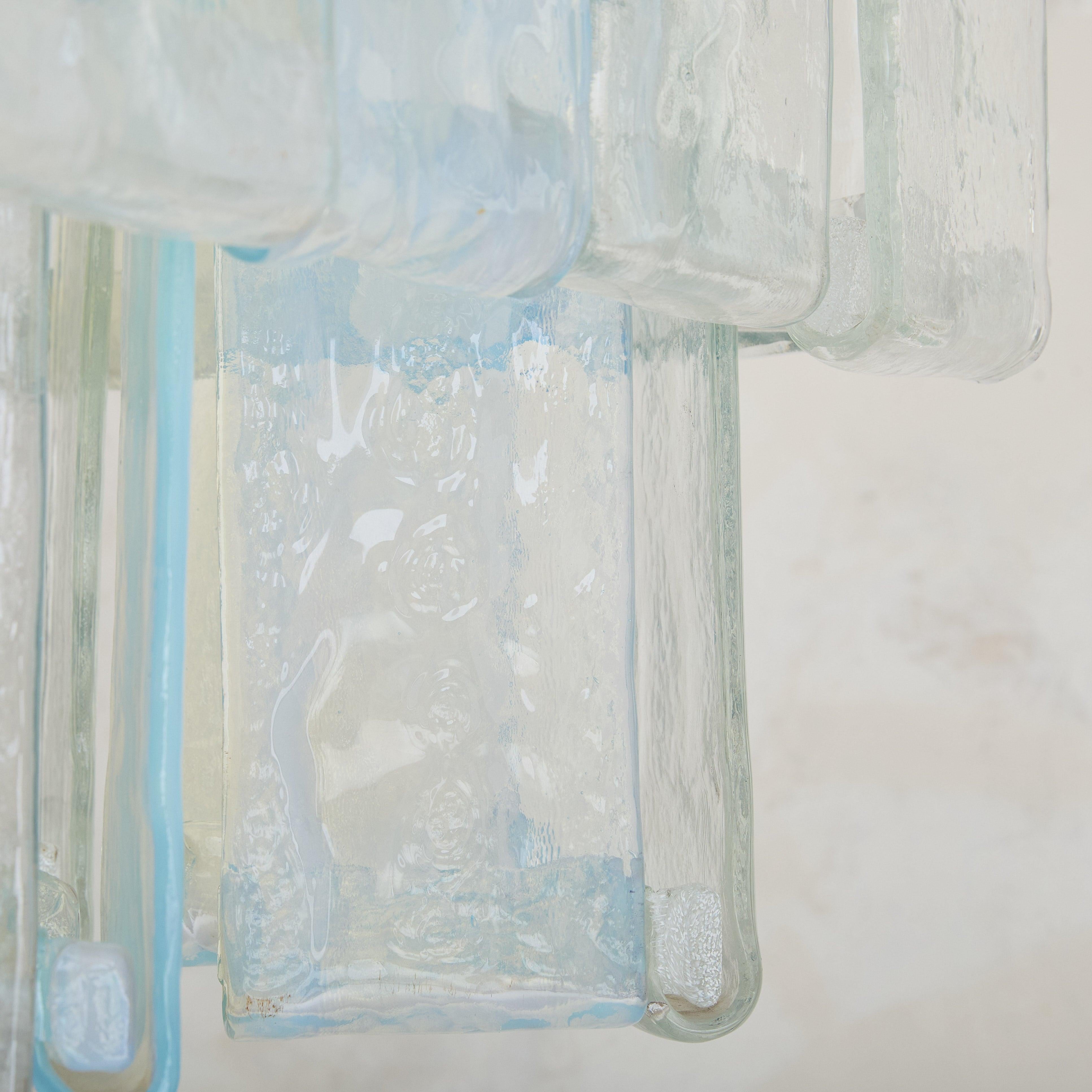 Italian 'Laguna' Murano Glass Chandelier by Renato Toso for Fratelli Toso, 1960s 1