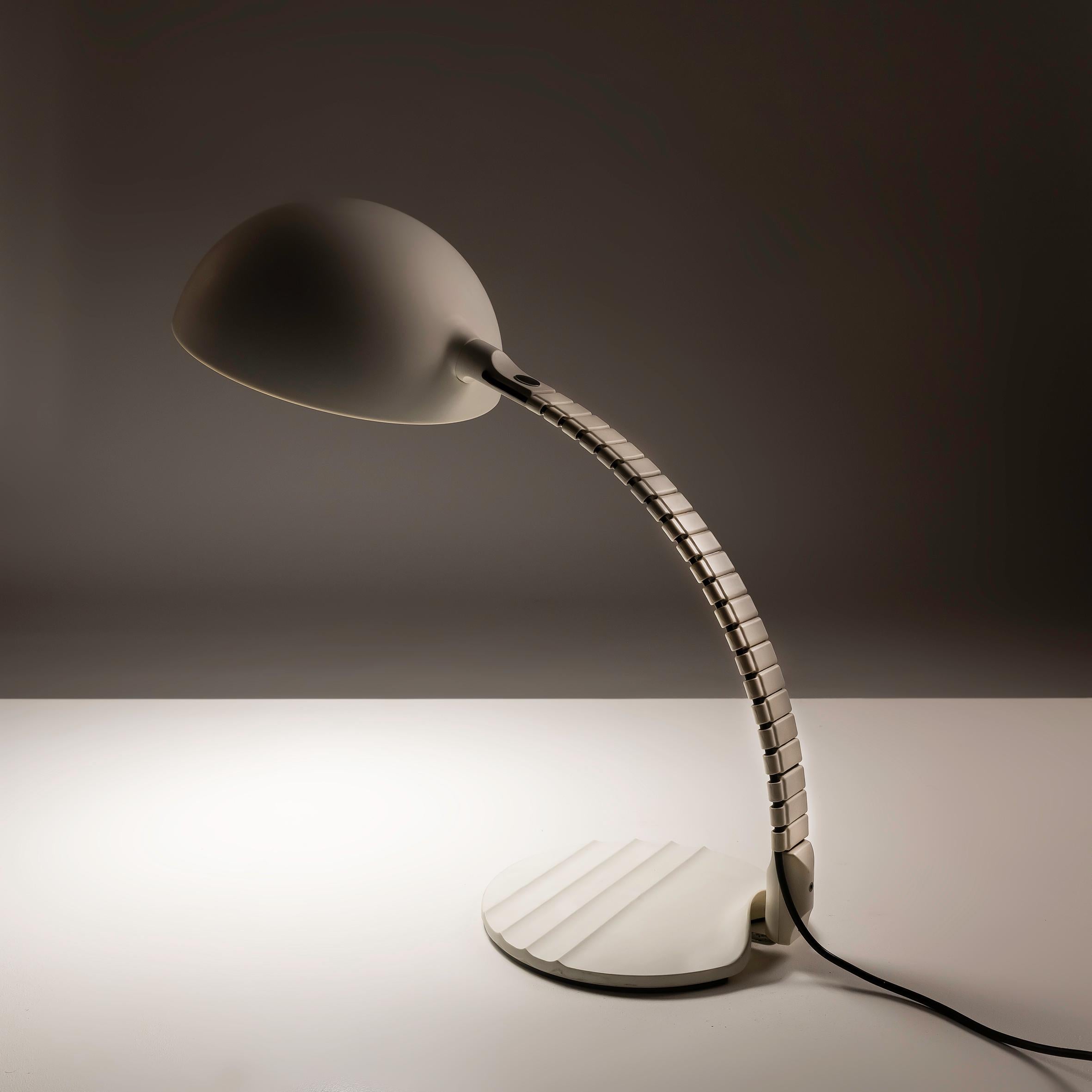 Space Age Italian Lamp by Elio Martinelli for Martinelli Luce, No 660, Italy 1970s For Sale