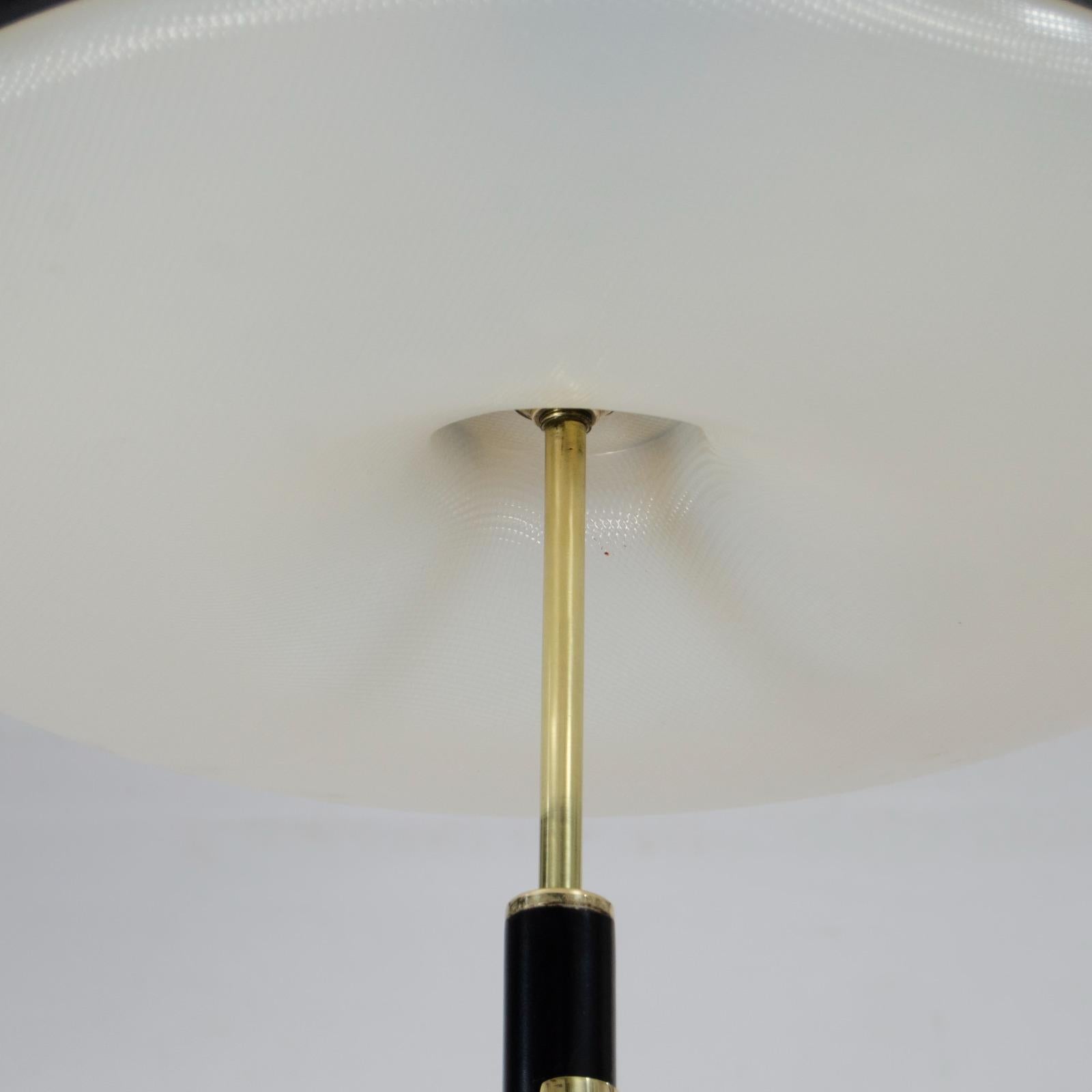 Metal Italian lamp Giuseppe Ostuni style 60s