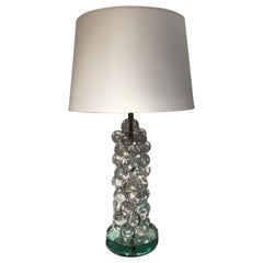 Italian Lamp Made of Glass Beads, circa 1990s