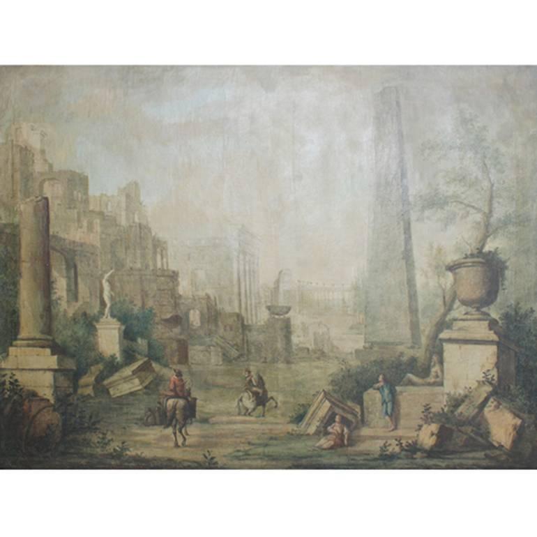 Italian Landscape Painting, 18th Century