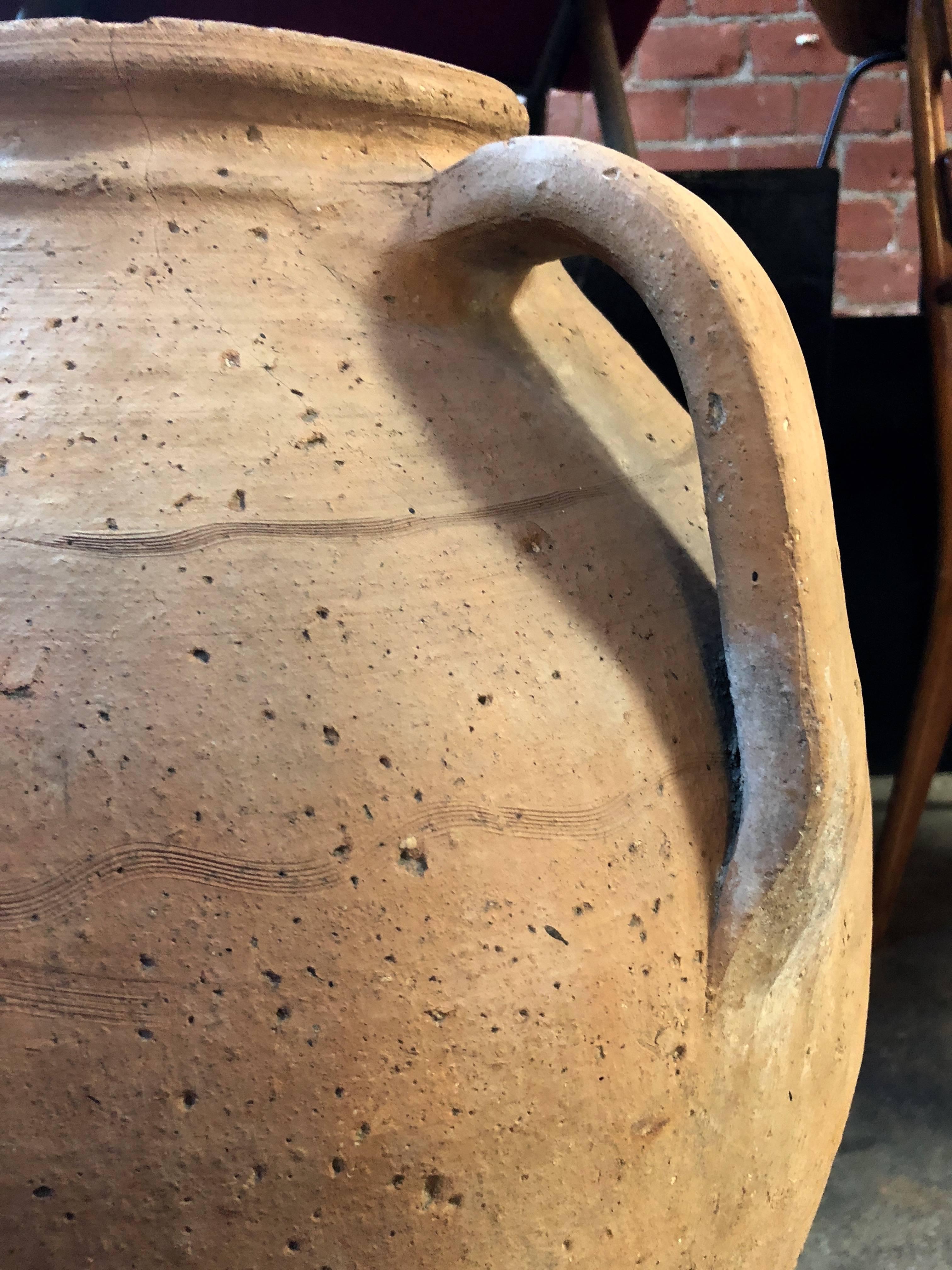 Italian Large 18th Century Terracotta Jar 1