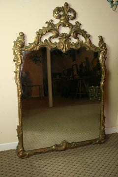 Italian Large Baroque Mirror