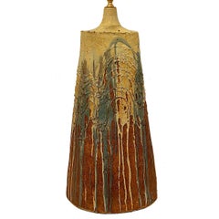 Italian Large Ceramic Lamp