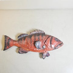 Italian Large Ceramic Marine Animal Sculpture 60's