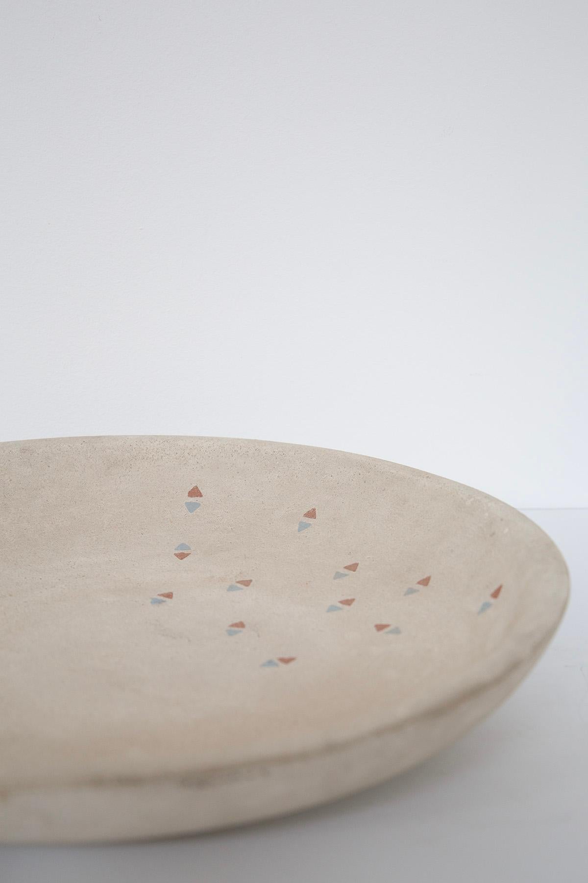 Italian Large decorative abstract bowl by Candido Fior In condizioni buone in vendita a Milano, IT