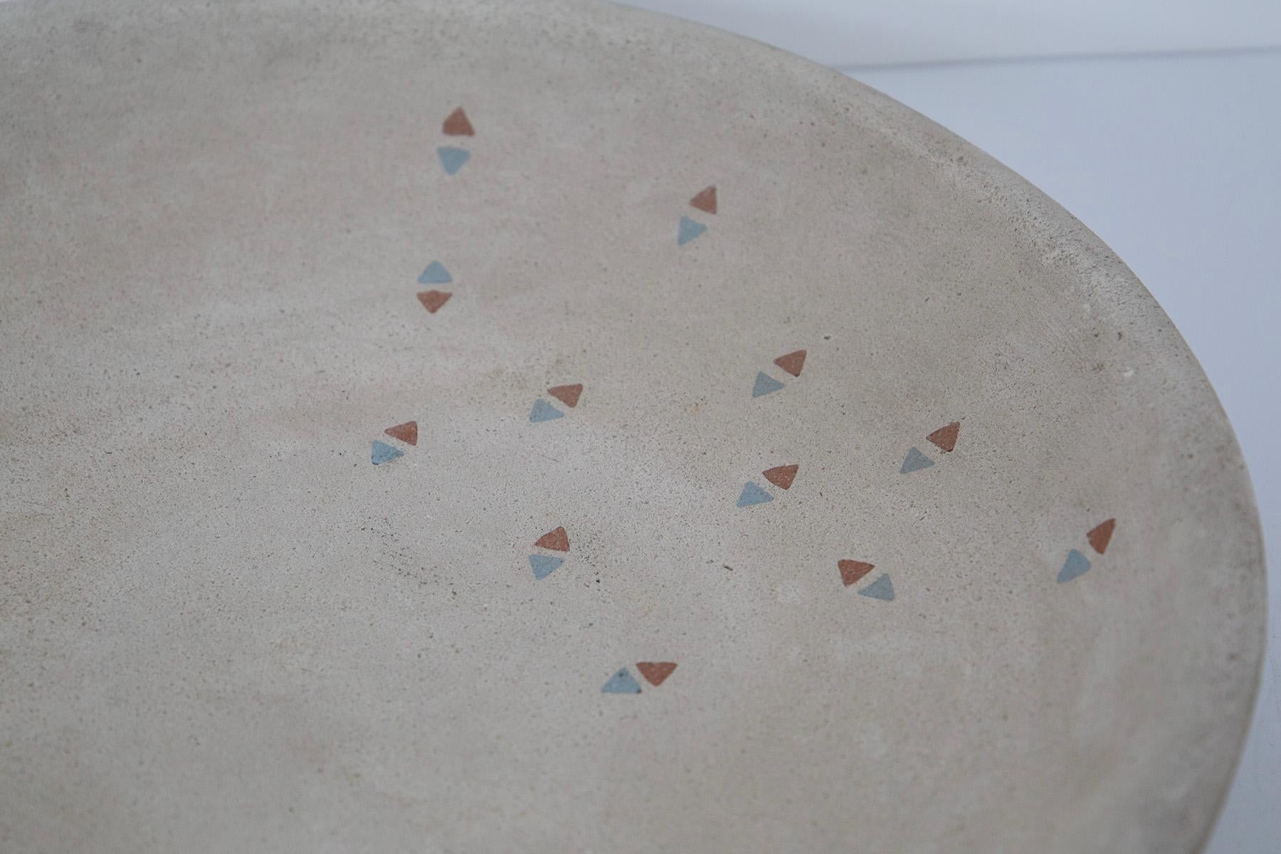 Late 20th Century Italian Large decorative abstract bowl by Candido Fior in vendita