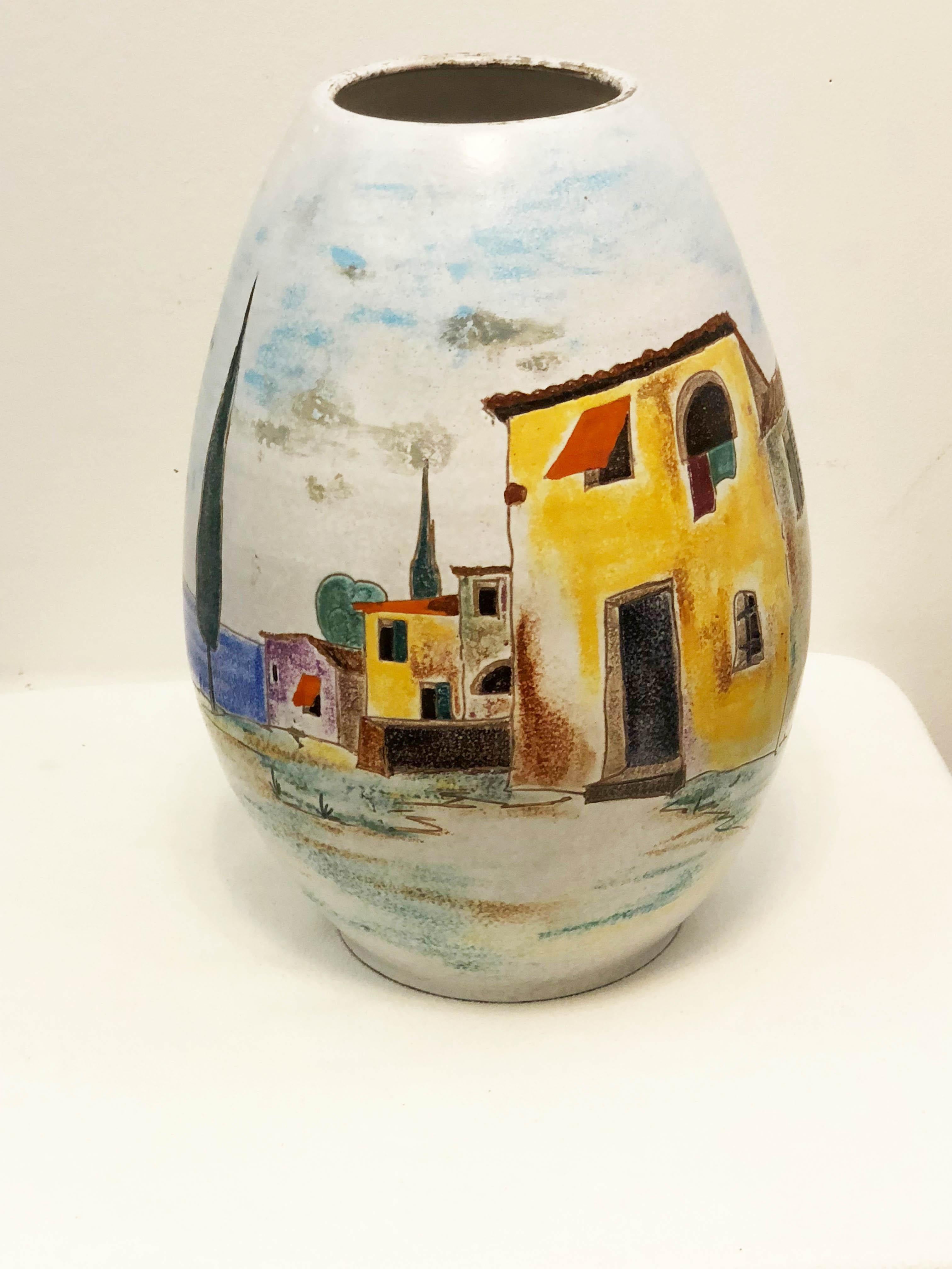 italian floor vase