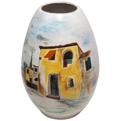 Italian Large Floor Vase