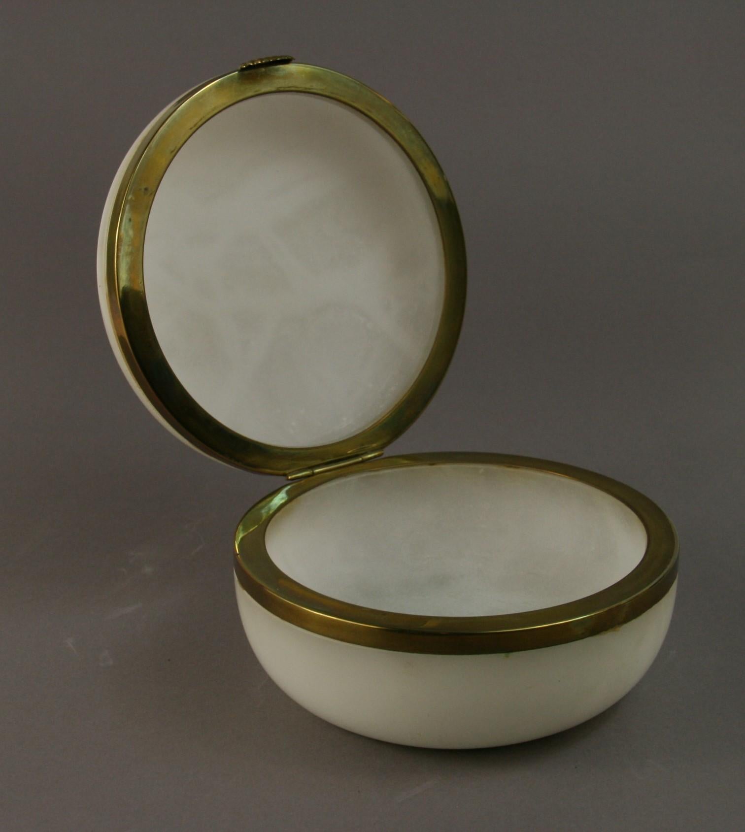 white trinket box