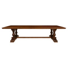 Italian late 17th century Baroque Period Walnut center/dining table Italian late 17th century Baroque Period Walnut center/dining table