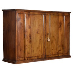 Italian Late 18th Century Walnut 2-Door Flip-Top Credenza