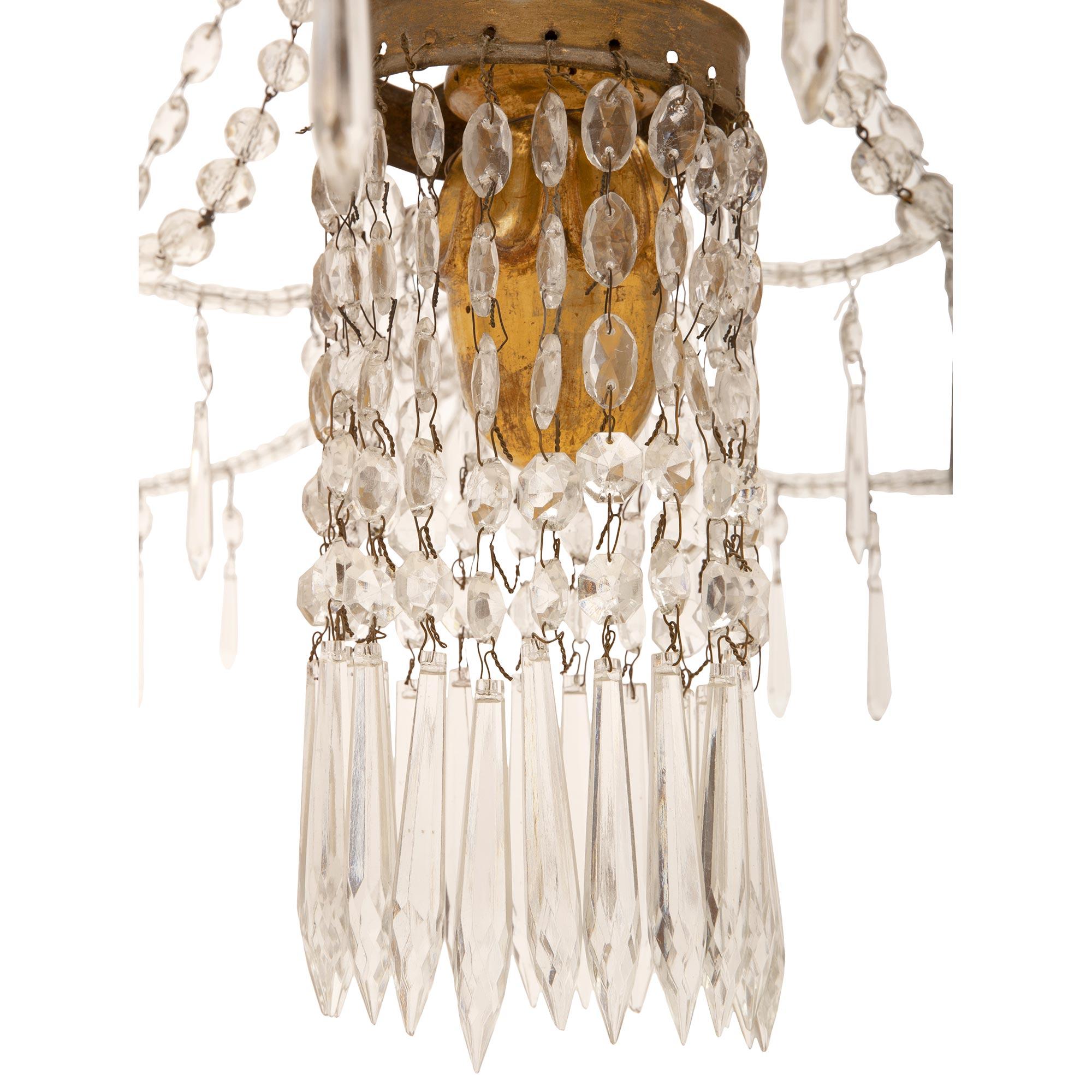 Italian Late 18th Early 19th Century Chandelier For Sale 3