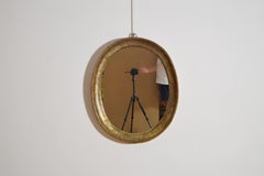 Italian Late Baroque Period Mecca Concave Oval Wall Mirror, ca. 1700