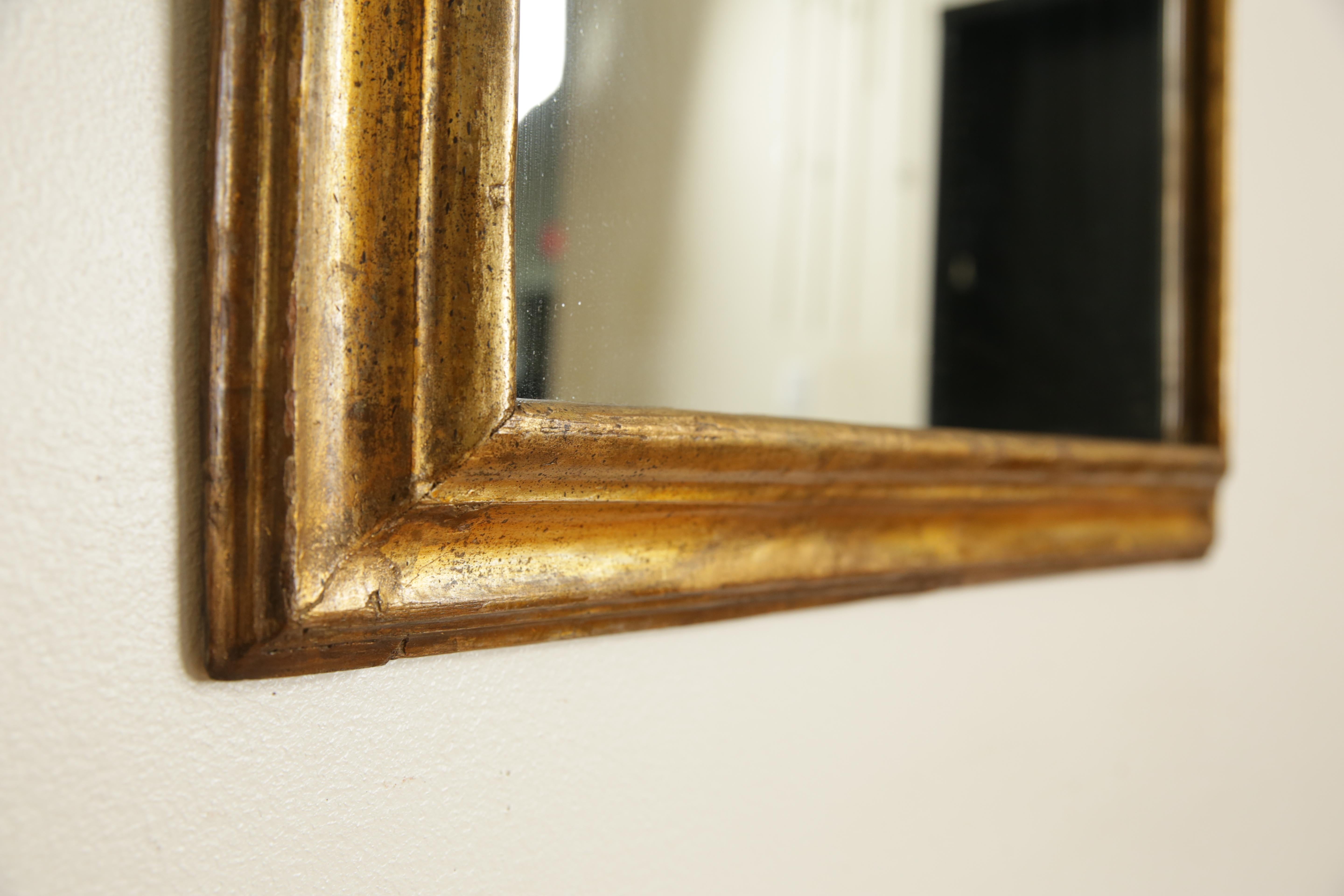 Italian, Late Baroque Period, Shaped Giltwood Wall Mirror, ca. 1700 3