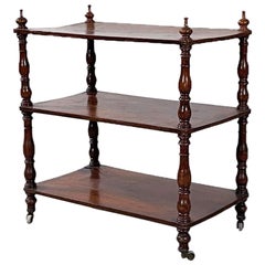 Italian Late Nineteenth Century Wooden Etagere, 1890s