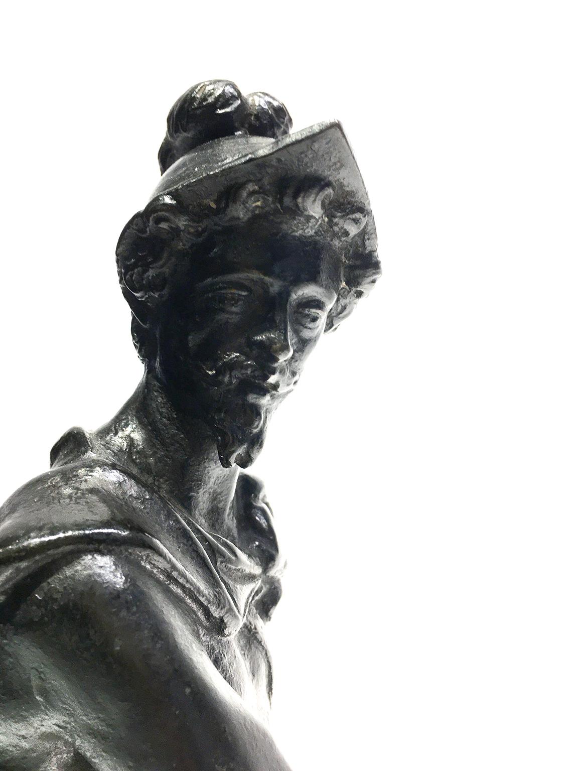 Italienischer Bronze Perseus aus der späten Renaissance, erstes Drittel des 17. Jahrhunderts 7