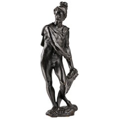 Persée en bronze de la fin de la Renaissance italienne, premier troisième du XVIIe siècle