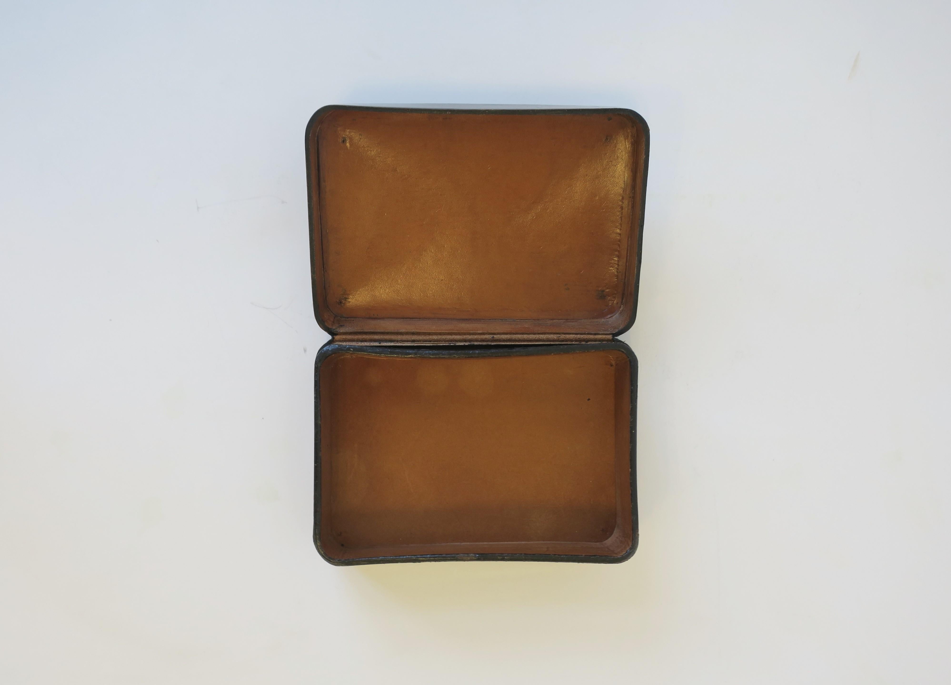Italian Leather Box 7