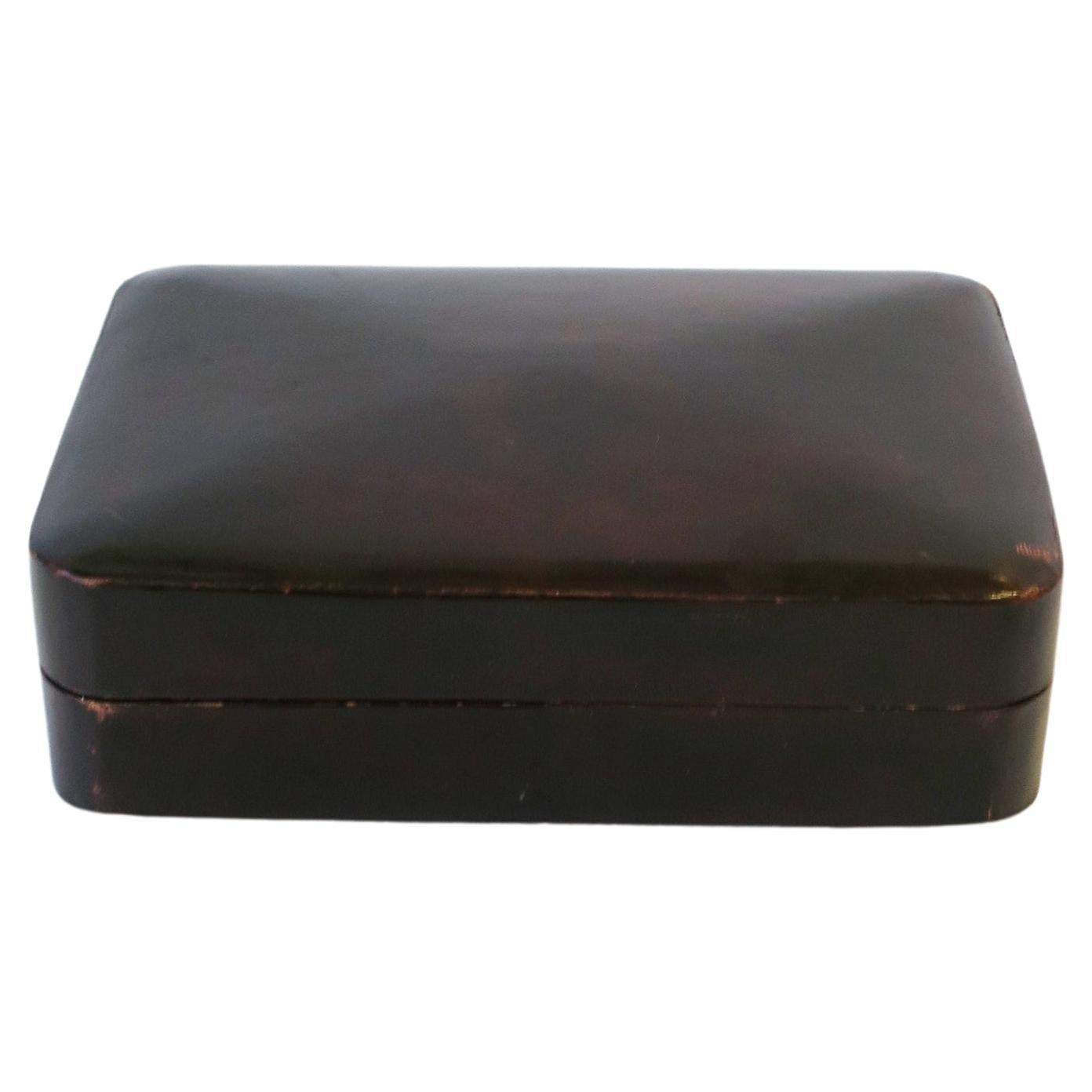 Polished Italian Leather Box