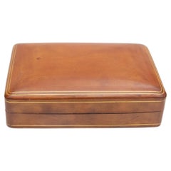 Italian Leather Box Made for Neiman Marcus
