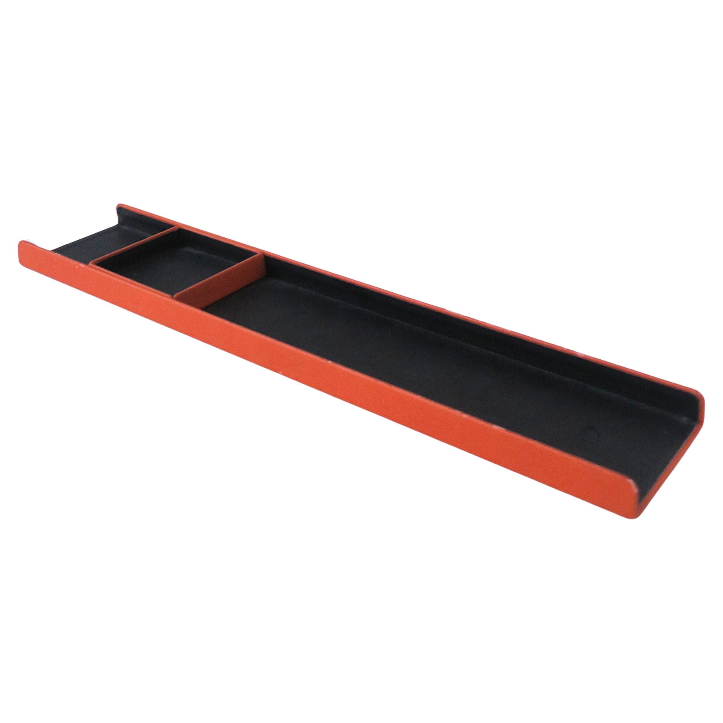 Italienischer Leder-Schreibtisch-Organizer
