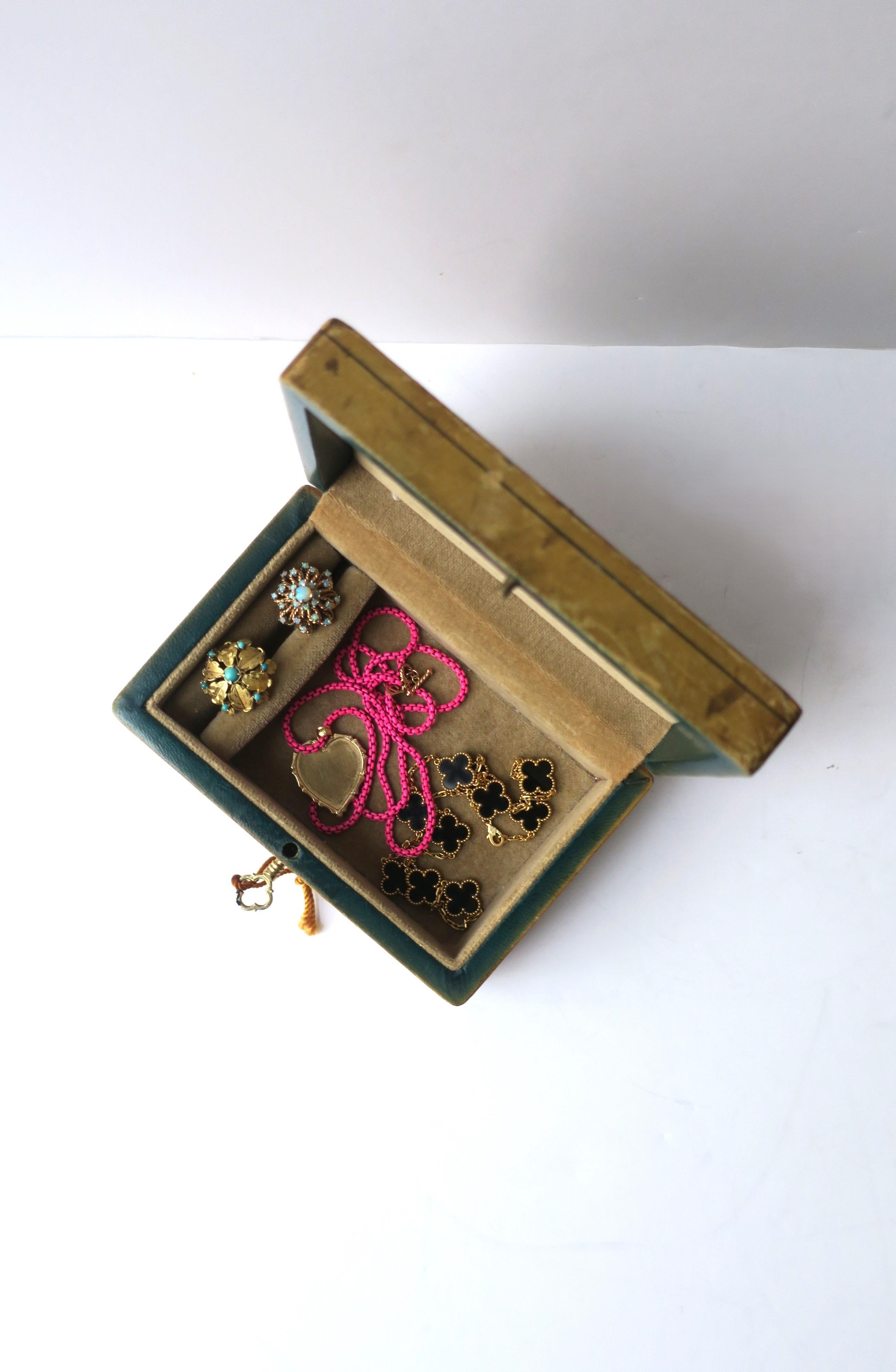 Italian Leather Jewelry Box 5