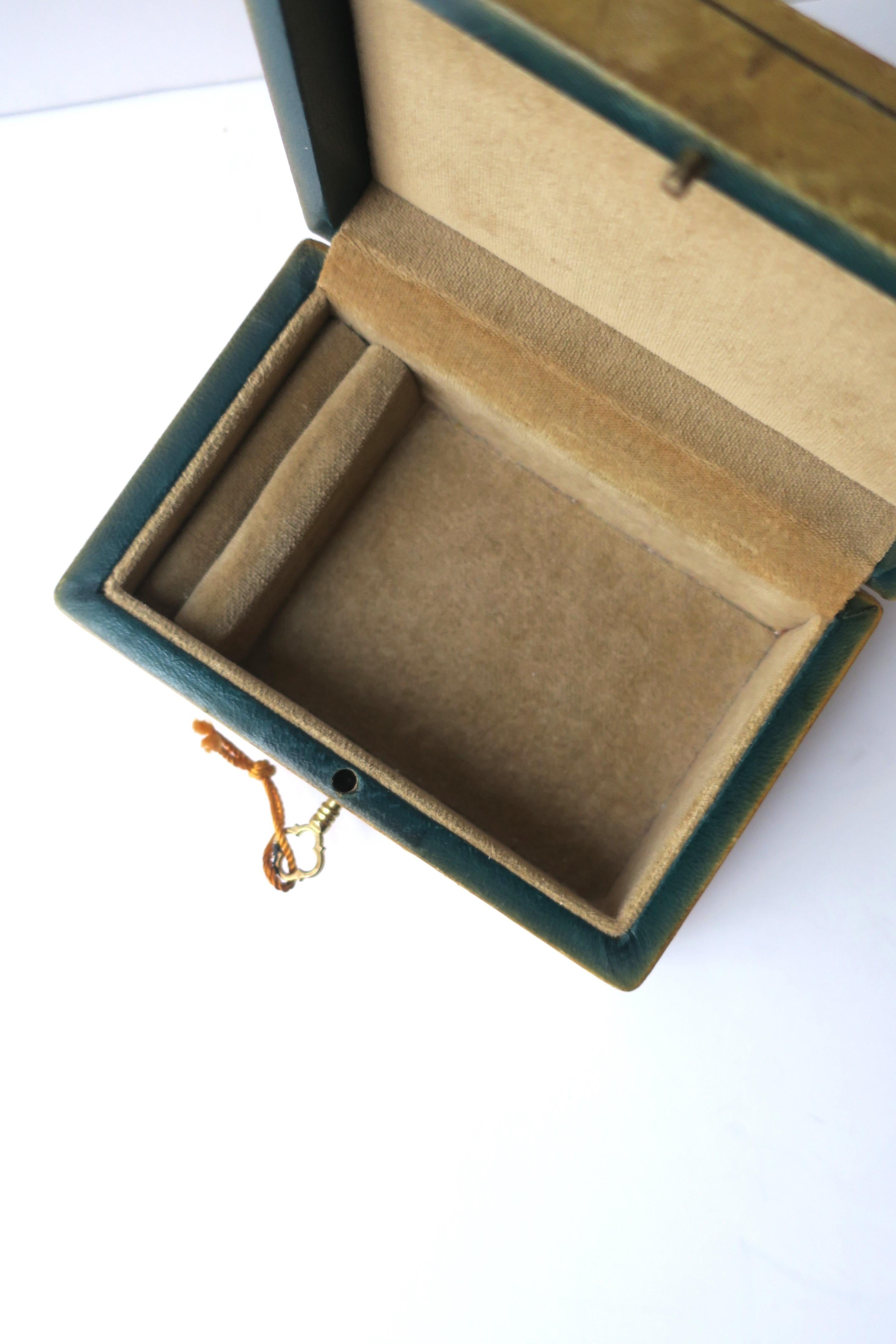 Italian Leather Jewelry Box 6