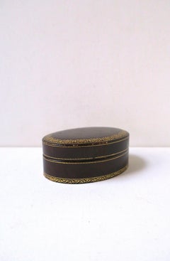 Italian Leather Jewelry Box