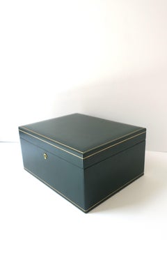 Italian Leather Jewelry Box
