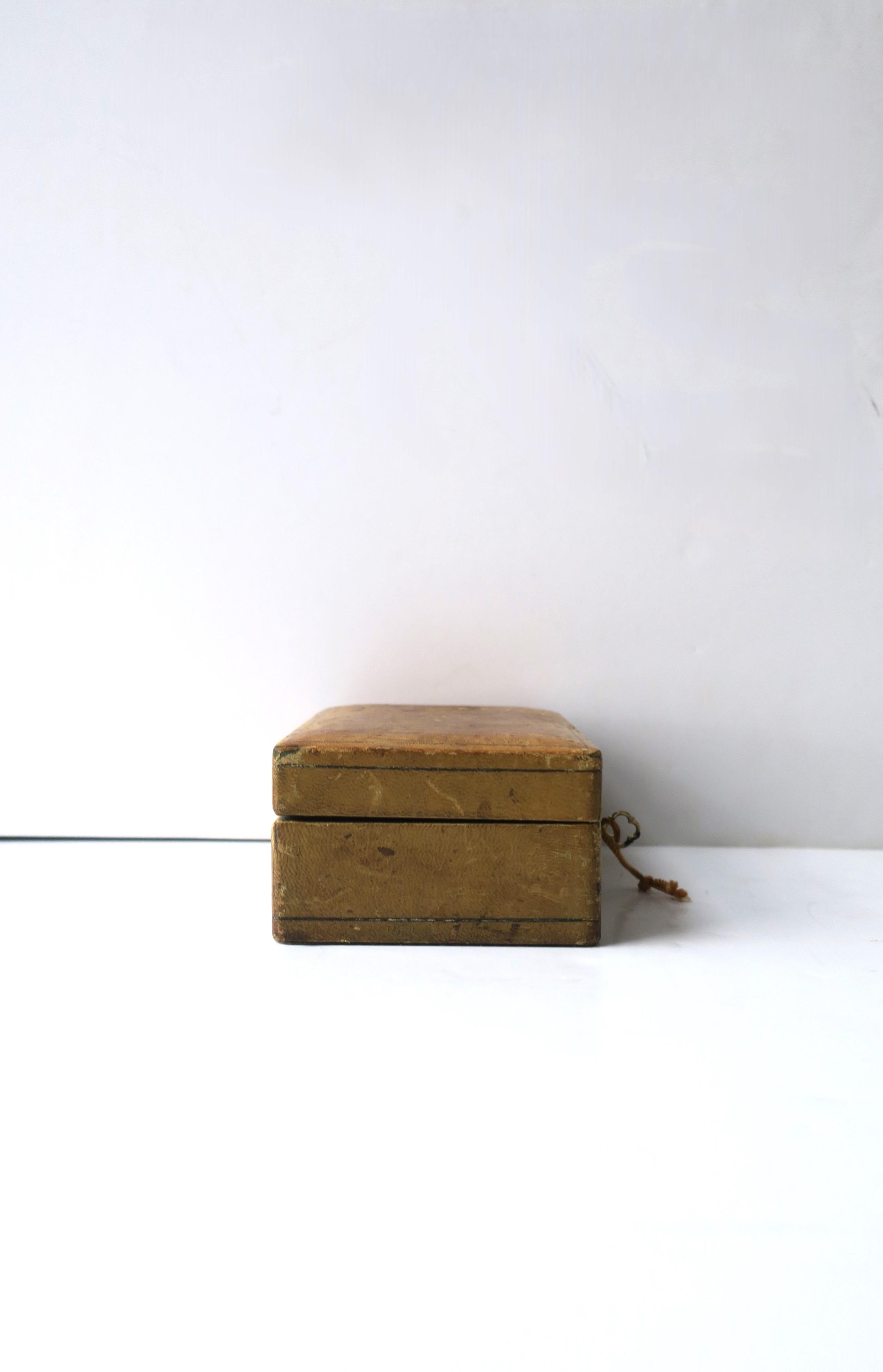 Italian Leather Jewelry Box 2