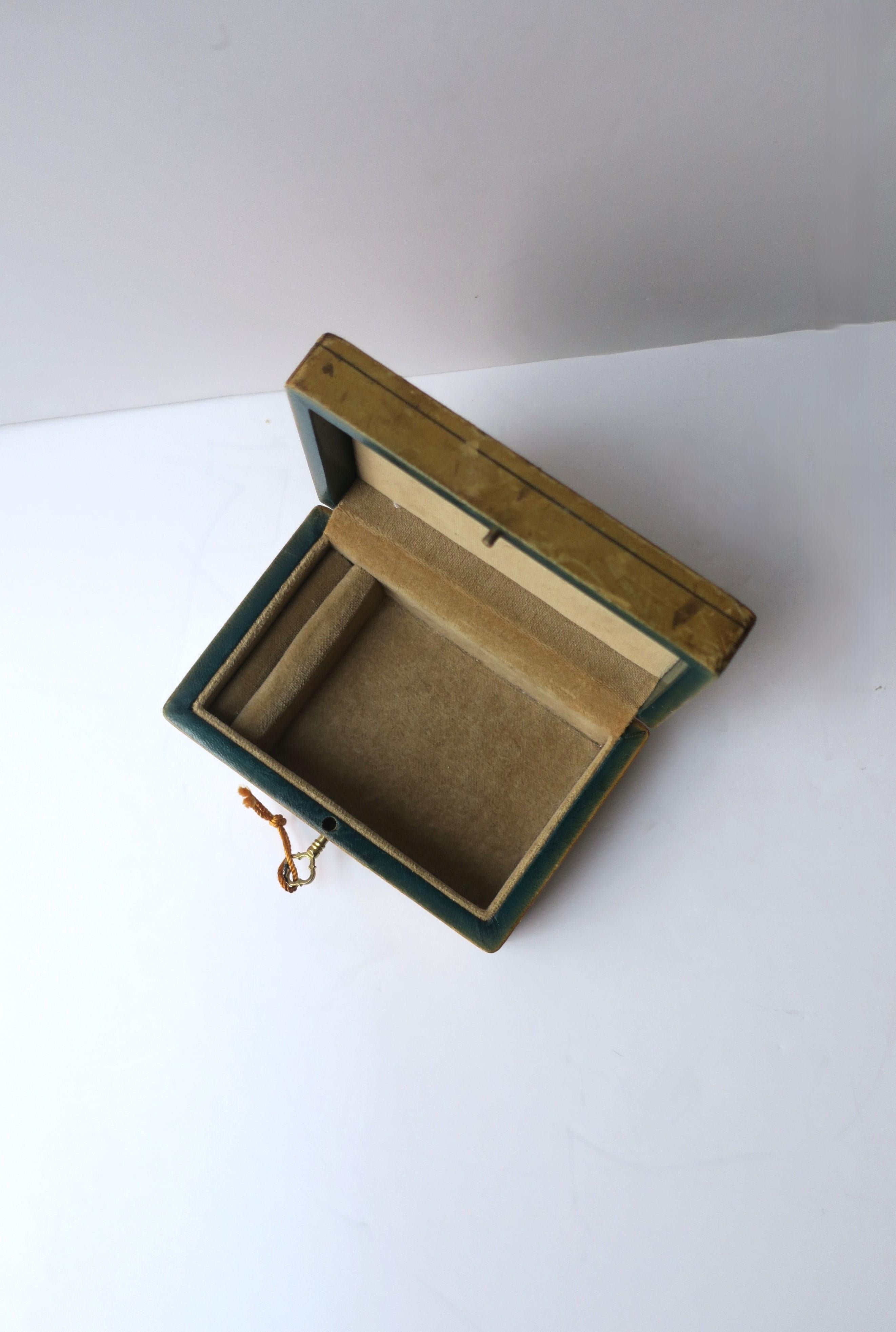 Italian Leather Jewelry Box 4